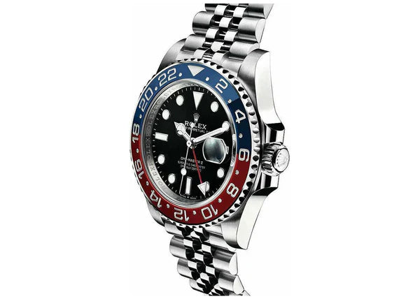 GMT Rolex Master (Red + Blue)